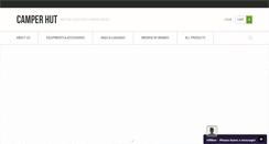 Desktop Screenshot of camperhutsg.com